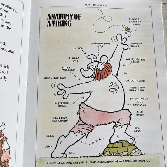 Hagar The Horrible’s Very Nearly Complete Viking Handbook 1985 Softcover Book - Picture 6 of 13